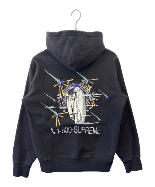SUPREME（シュプリーム）SUPREME (シュプリーム) Supreme 1-800 Hooded Sweatshirt プルオーバーパーカー ブラック サイズ:Mediumの古着・服飾アイテム