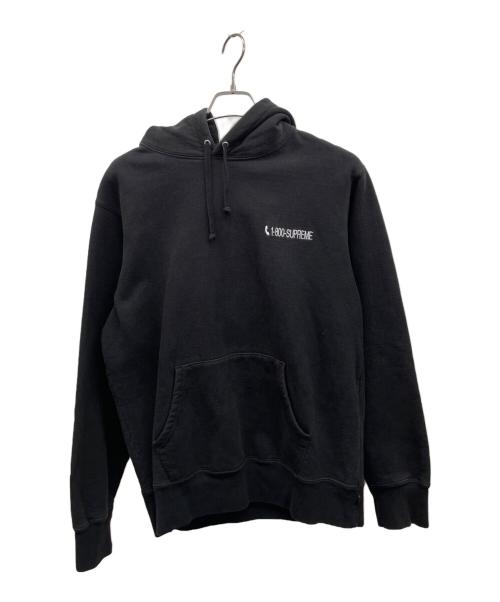 SUPREME（シュプリーム）Supreme (シュプリーム) プルオーバーパーカー ブラック サイズ:Mの古着・服飾アイテム
