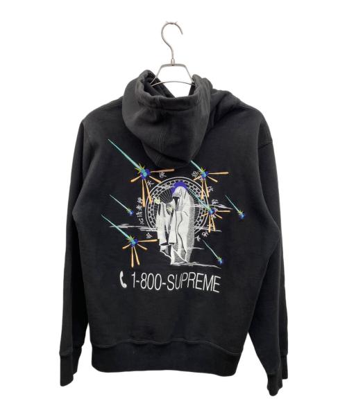 SUPREME（シュプリーム）Supreme (シュプリーム) プルオーバーパーカー ブラック サイズ:Mの古着・服飾アイテム