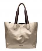 COACHコーチ）の古着「トートバッグ」｜ピンクゴールド