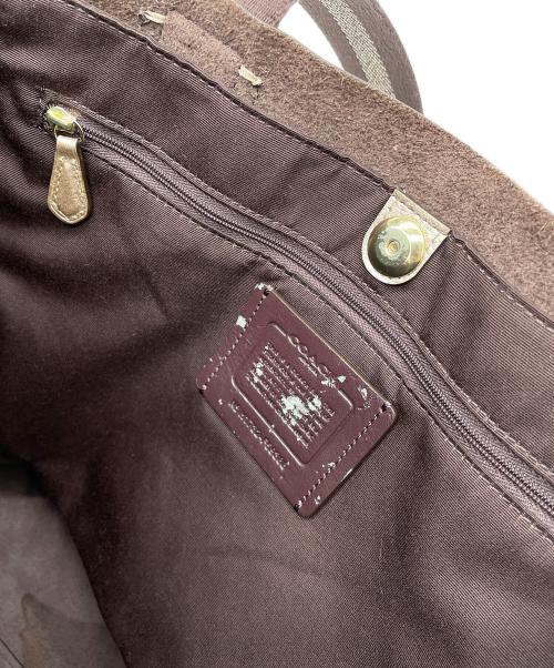 COACH（コーチ）COACH (コーチ) トートバッグ ピンクゴールドの古着・服飾アイテム