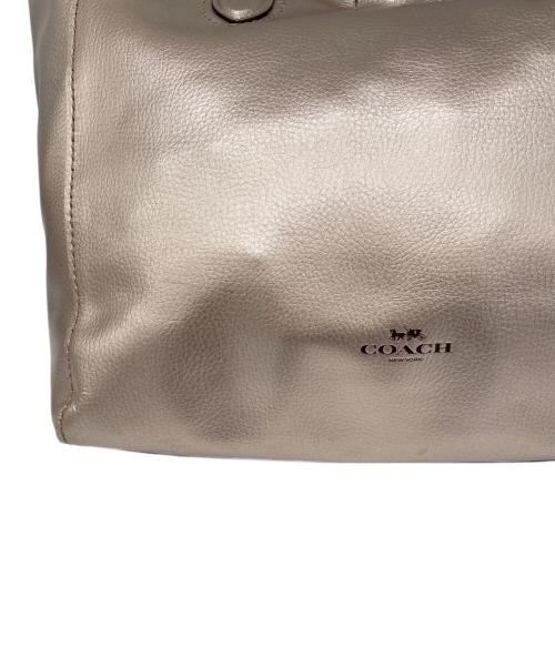 COACH（コーチ）COACH (コーチ) トートバッグ ピンクゴールドの古着・服飾アイテム