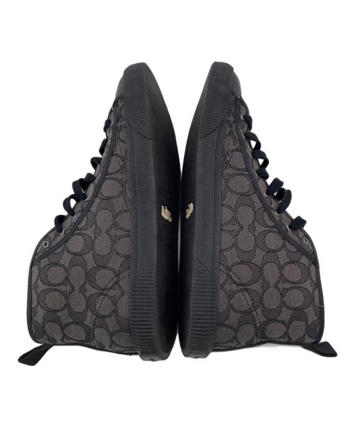 COACH（コーチ）COACH (コーチ) ハイカットスニーカー グレー サイズ:26の古着・服飾アイテム