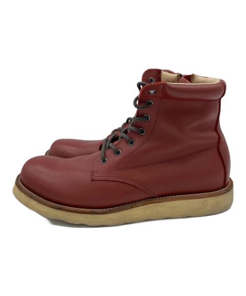 SLOW WEAR LION（スローウェアライオン）SLOW WEAR LION (スローウェアライオン) ハイカットスニーカー ブラウン サイズ:8Eの古着・服飾アイテム