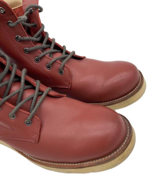 SLOW WEAR LION（スローウェアライオン）SLOW WEAR LION (スローウェアライオン) ハイカットスニーカー ブラウン サイズ:8Eの古着・服飾アイテム