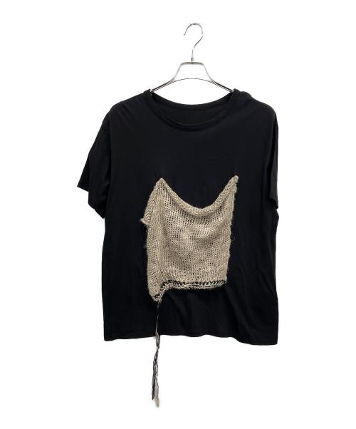 Y's（ワイズ）Y's (ワイズ) 半袖カットソー ブラック サイズ:2の古着・服飾アイテム