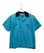 cruisin USAクルージン ユーエスエー）の古着「ボーリングシャツ」｜ブルー