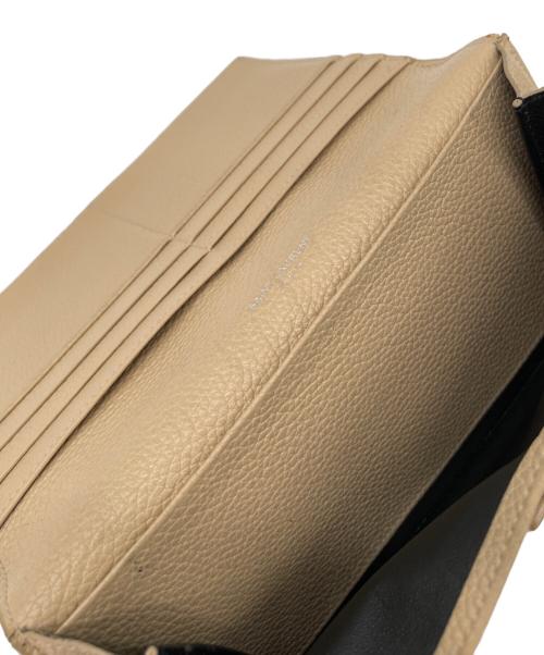 Saint Laurent Paris（サンローランパリ）Saint Laurent Paris (サンローランパリ) 長財布 ベージュの古着・服飾アイテム