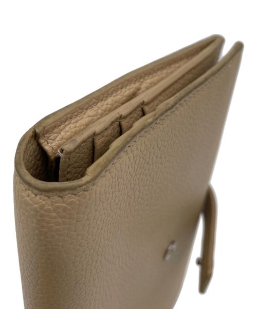 Saint Laurent Paris（サンローランパリ）Saint Laurent Paris (サンローランパリ) 長財布 ベージュの古着・服飾アイテム