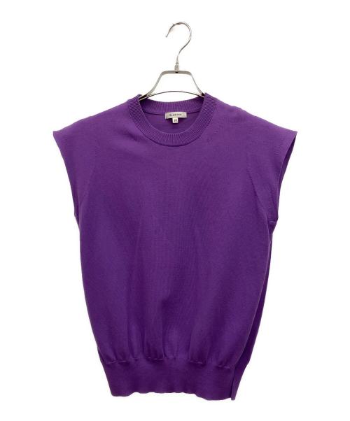 BLAMINK（ブラミンク）BLAMINK (ブラミンク) ニット パープル サイズ:38の古着・服飾アイテム