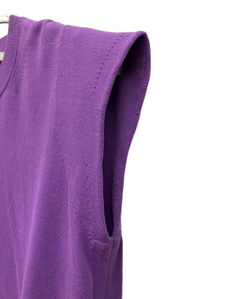 BLAMINK（ブラミンク）BLAMINK (ブラミンク) ニット パープル サイズ:38の古着・服飾アイテム