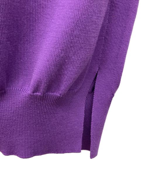 BLAMINK（ブラミンク）BLAMINK (ブラミンク) ニット パープル サイズ:38の古着・服飾アイテム