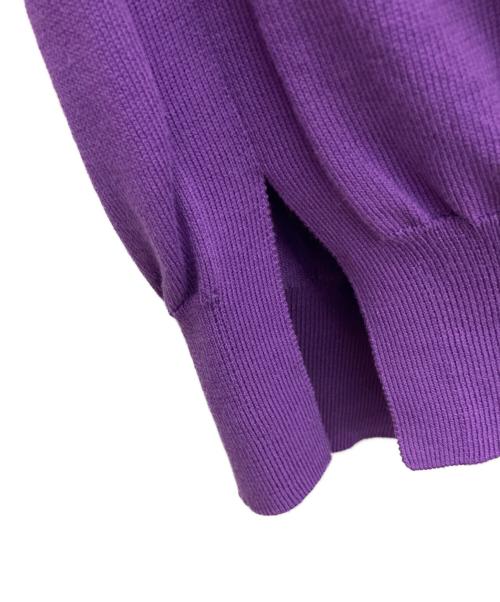 BLAMINK（ブラミンク）BLAMINK (ブラミンク) ニット パープル サイズ:38の古着・服飾アイテム
