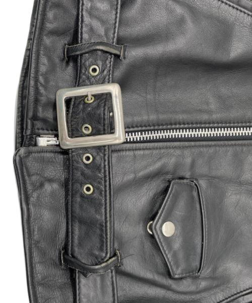 PERFECTO by Schott（パーフェクト バイ ショット）PERFECTO by Schott (パーフェクト バイ ショット) ダブルライダースジャケット ブラック サイズ:38の古着・服飾アイテム