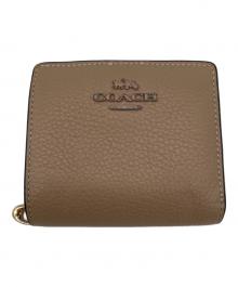 COACH（コーチ）の古着「2つ折り財布」｜ベージュ