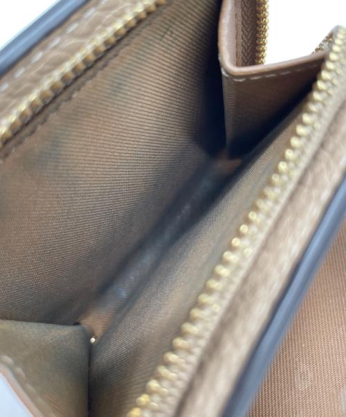 COACH（コーチ）COACH (コーチ) 2つ折り財布 ベージュの古着・服飾アイテム
