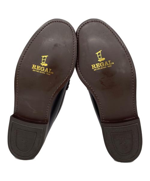 REGAL（リーガル）REGAL (リーガル) コインローファー ブラック サイズ:25EEの古着・服飾アイテム