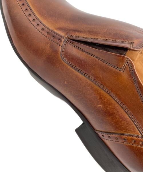 ALAIN DELON（アランドロン）ALAIN DELON (アランドロン) レザーシューズ ブラウン サイズ:39の古着・服飾アイテム