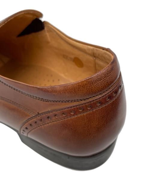 ALAIN DELON（アランドロン）ALAIN DELON (アランドロン) レザーシューズ ブラウン サイズ:39の古着・服飾アイテム