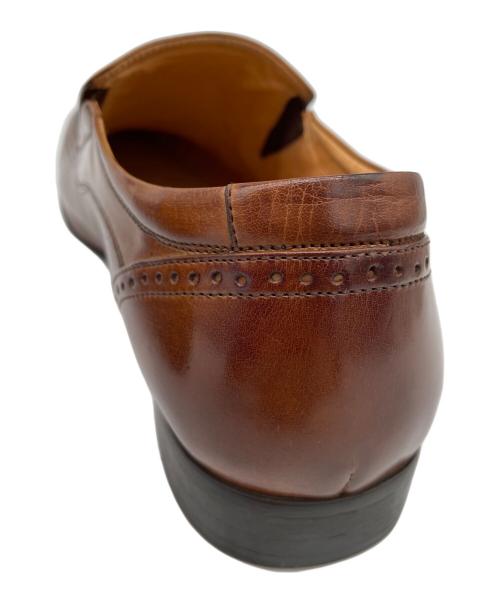 ALAIN DELON（アランドロン）ALAIN DELON (アランドロン) レザーシューズ ブラウン サイズ:39の古着・服飾アイテム