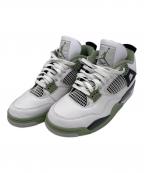 NIKEナイキ）の古着「ハイカットスニーカー」｜ホワイト×グリーン