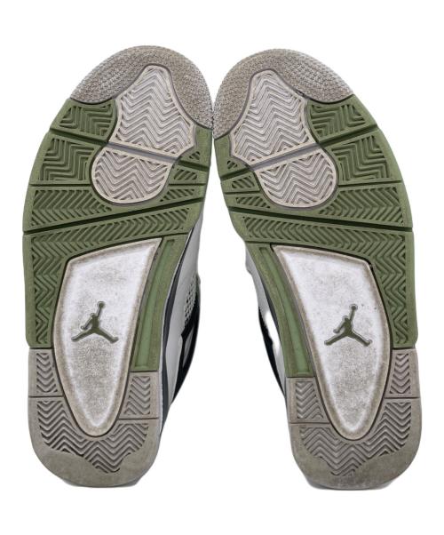 NIKE（ナイキ）NIKE (ナイキ) ハイカットスニーカー ホワイト×グリーン サイズ:27㎝の古着・服飾アイテム