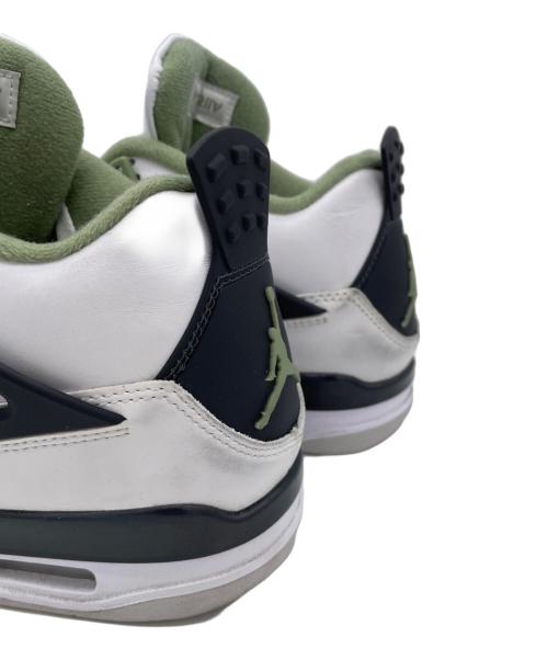 NIKE（ナイキ）NIKE (ナイキ) ハイカットスニーカー ホワイト×グリーン サイズ:27㎝の古着・服飾アイテム