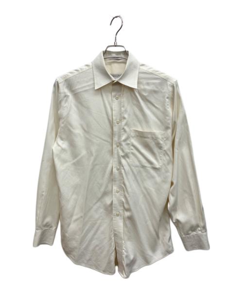 JOSEPH & FEISS（ジョセフアンドフェイス）JOSEPH ＆ FEISS (ジョセフアンドフェイス) 長袖Tシャツ アイボリー サイズ:15　32/33の古着・服飾アイテム