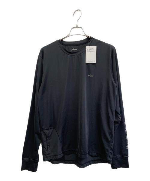 NANGA（ナンガ）NANGA (ナンガ) 長袖Tシャツ ブラック サイズ:XLの古着・服飾アイテム