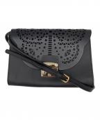 FURLAフルラ）の古着「ショルダーバッグ」｜ブラック