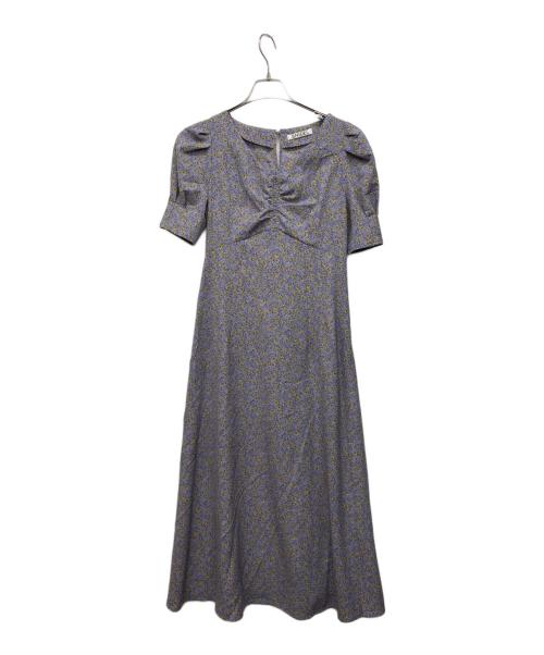 Snidel（スナイデル）Snidel (スナイデル) バリエーションプリントワンピース パープルの古着・服飾アイテム