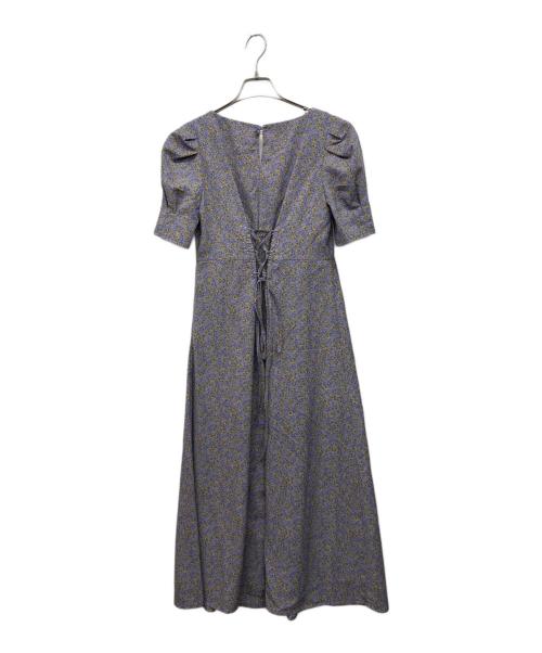Snidel（スナイデル）Snidel (スナイデル) バリエーションプリントワンピース パープルの古着・服飾アイテム