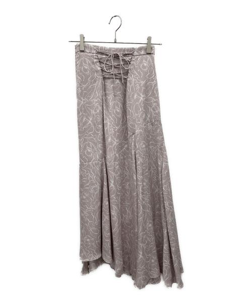 Snidel（スナイデル）Snidel (スナイデル) フリルシアーブラウスセットアップ ピンク サイズ:Fの古着・服飾アイテム