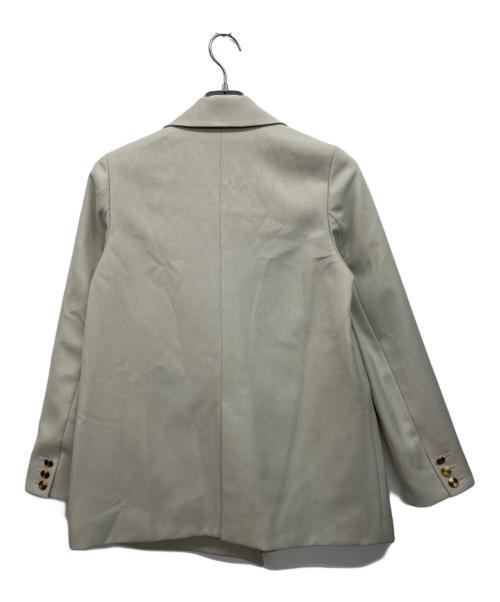 NATURAL BEAUTY BASIC（ナチュラルビューティーベーシック）NATURAL BEAUTY BASIC (ナチュラルビューティーベーシック) ダブルブレストボクシージャケット ベージュ サイズ:Sの古着・服飾アイテム