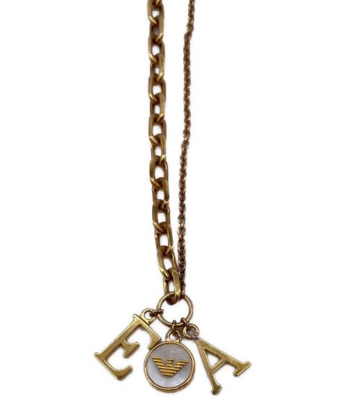 EMPORIO ARMANI（エンポリオアルマーニ）EMPORIO ARMANI (エンポリオアルマーニ) ネックレス ゴールド サイズ:表記サイズ無しの古着・服飾アイテム