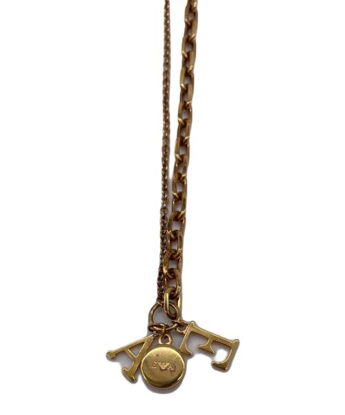 EMPORIO ARMANI（エンポリオアルマーニ）EMPORIO ARMANI (エンポリオアルマーニ) ネックレス ゴールド サイズ:表記サイズ無しの古着・服飾アイテム