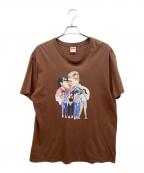 SUPREMEシュプリーム）の古着「Tシャツ」｜ブラウン