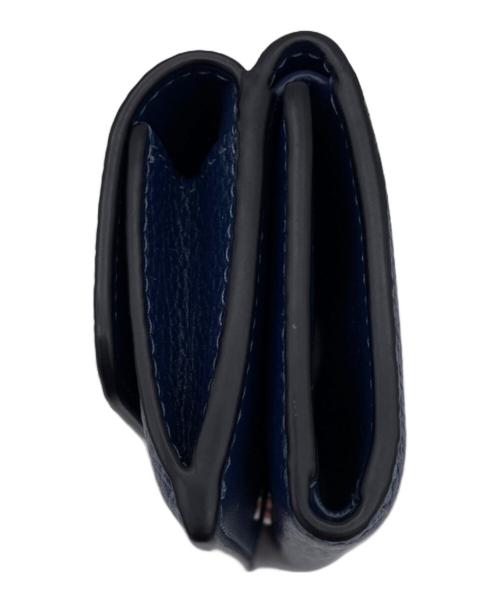 COACH（コーチ）COACH (コーチ) 3つ折り財布 ネイビーの古着・服飾アイテム