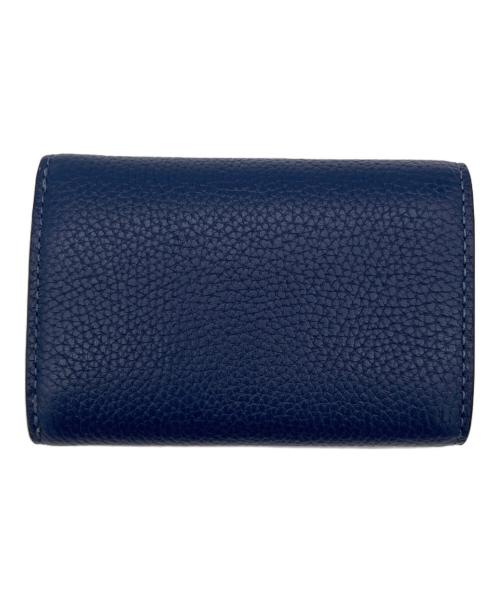 COACH（コーチ）COACH (コーチ) 3つ折り財布 ネイビーの古着・服飾アイテム