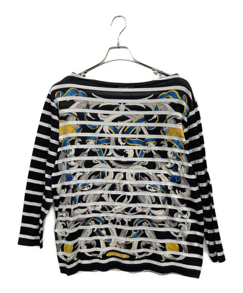 HERMES（エルメス）HERMES (エルメス) 長袖カットソー ブラック サイズ:Lの古着・服飾アイテム