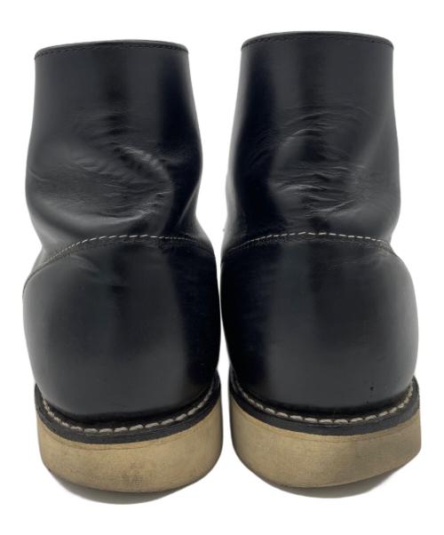 RED WING（レッドウィング）RED WING (レッドウィング) 6インチクラシックラウンドブーツ ブラック サイズ:27㎝の古着・服飾アイテム