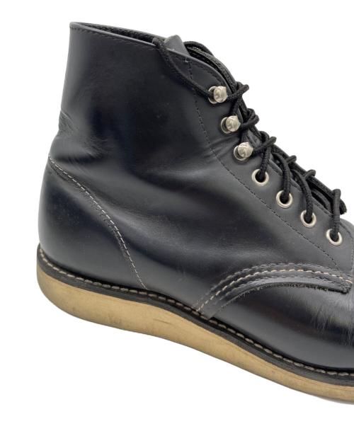 RED WING（レッドウィング）RED WING (レッドウィング) 6インチクラシックラウンドブーツ ブラック サイズ:27㎝の古着・服飾アイテム