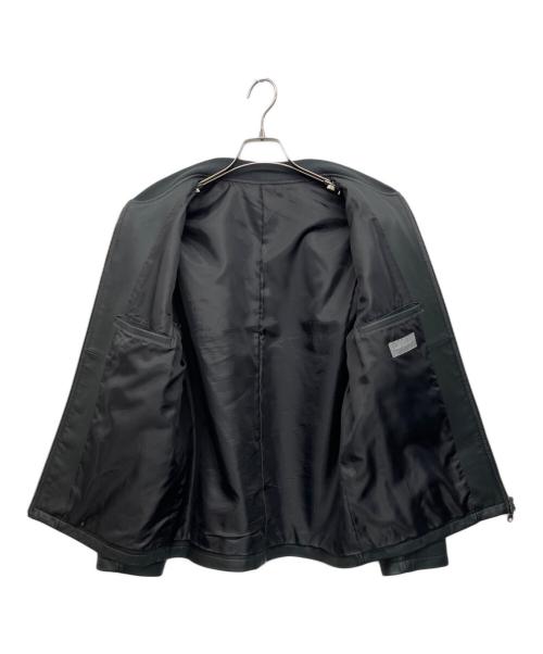 MEN's MELROSE（メンズメルローズ）MEN'S MELROSE (メンズメルローズ) レザージャケット ブラック サイズ:不明の古着・服飾アイテム