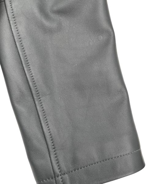 MEN's MELROSE（メンズメルローズ）MEN'S MELROSE (メンズメルローズ) レザージャケット ブラック サイズ:不明の古着・服飾アイテム