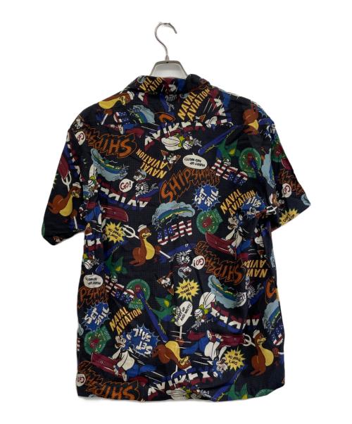 AVIREX（アヴィレックス）AVIREX (アヴィレックス) 半袖シャツ ブラック サイズ:Mの古着・服飾アイテム