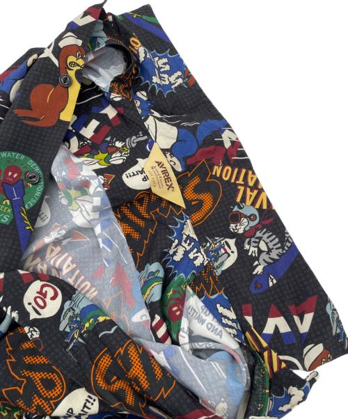 AVIREX（アヴィレックス）AVIREX (アヴィレックス) 半袖シャツ ブラック サイズ:Mの古着・服飾アイテム