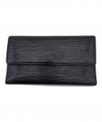 LOUIS VUITTONルイ ヴィトン）の古着「長財布」｜ブラック