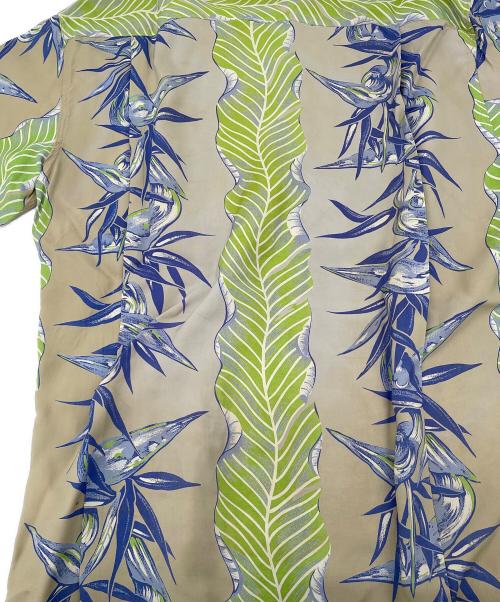 Sun Surf（サンサーフ）Sun Surf (サンサーフ) ヴィンテージアロハシャツ ベージュ サイズ:Mの古着・服飾アイテム