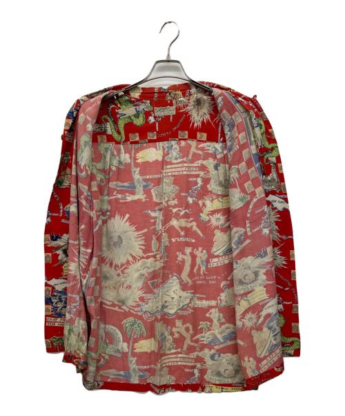 Sun Surf SPECIAL EDITION（サンサーフ・スペシャルエディション）Sun Surf SPECIAL EDITION (サンサーフ・スペシャルエディション) アロハシャツ レッド サイズ:Mの古着・服飾アイテム
