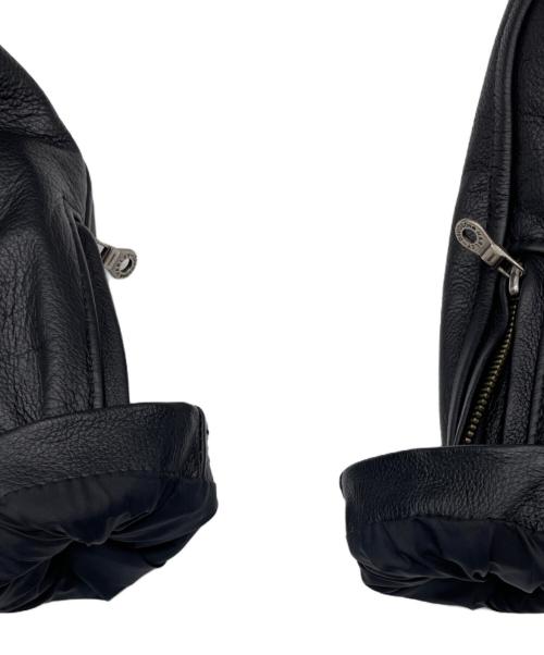 HARLEY-DAVIDSON（ハーレーダビッドソン）HARLEY-DAVIDSON (ハーレーダビッドソン) シングルレザージャケット ブラック サイズ:Sの古着・服飾アイテム